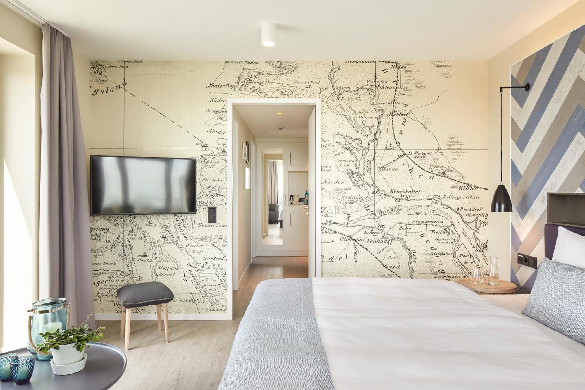 Kuestenperle Strandhotel & Spa 부숨 외부 사진